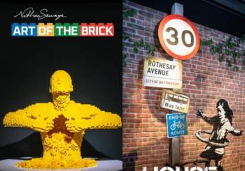 Billet combiné The Art of the Brick + House of Banksy Nantes