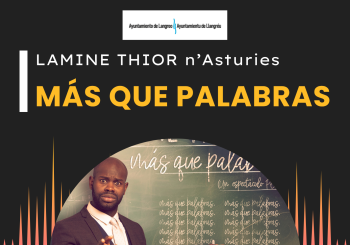 Más Que Palabras: Lamine Thior n'Asturies en Asturias