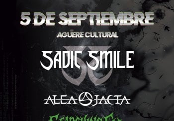 Sadic Smile, Alea Jacta, Searching For a Hidden Place y De La Rabia en concierto Santa Cruz de Tenerife