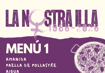 Dinar del 40è aniversari de l'associació La Nostra Illa Barcelona