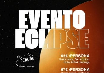 Eclipse en el Hotel ARVA Santiago León