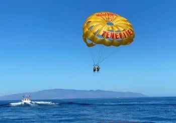 Parascending en Tenerife