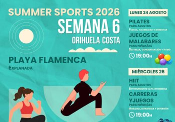SUMMER SPORTS'26 - ORIHUELA COSTA (Semana 6) Alicante/Alacant