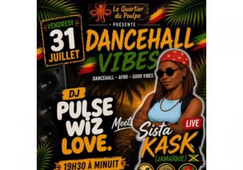 Dancehall Vibes – DJ Pulse Wiz Love & Sista Kask (Jamaïque) – Live à Nice