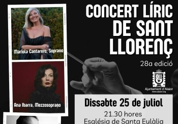 28a Edició Concert Líric Sant Llorenç 2026 Balears, Illes