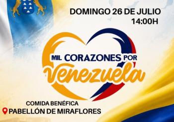 Mil Corazones por Venezuela en La Palma