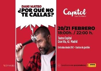 Dani Mateo en Madrid