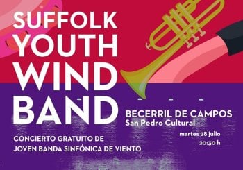 Concierto Gratuito SUFFOLK YOUTH WIND BAND Becerril de Campos Palencia