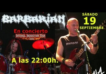 BARBARIAN en concierto - 