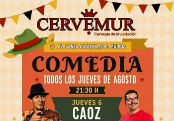 MONÓLOGOS AGOSTO CERVEMUR, Javi Chou en Murcia
