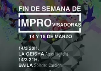Fin de semana de IMPROvisadoras. En Barcelona