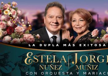 Estela Nuñez y Jorge Muñiz en México