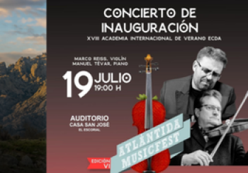Concierto inaugural de la Academia de Verano ECDA El Escorial