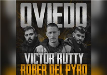 Víctor Rutty, R.delPyro & DJ Kaef a Oviedo