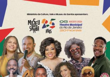 Show Comemorativo 25 Anos Museu do Samba Rio de Janeiro
