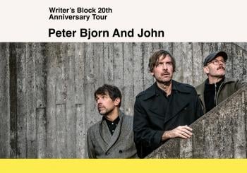 PETER BJORN AND JOHN WRITER'S BLOCK 20TH ANNIVERSARY TOUR 2026 en Mexico