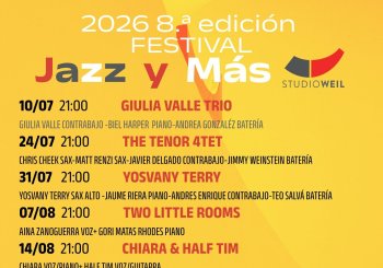 Festival Jazz y Más 2026 8.ª edición 31/07 21:00 YOSVANY TERRY Balears, Illes