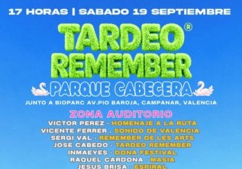 TARDEO REMEMBER® PARQUE CABECERA THE FACE ® Valencia