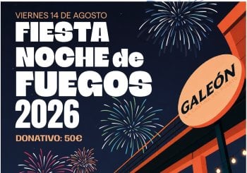 Pozos sin fronteras Noche de fuegos en cantina Galeón (estación marítima puerto de ) Málaga