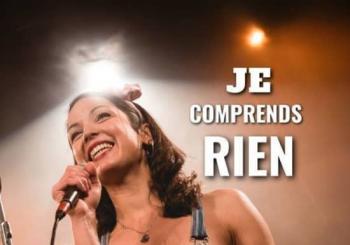 Geryy dans 'Je comprends rien' au théâtre BO Saint Martin Paris