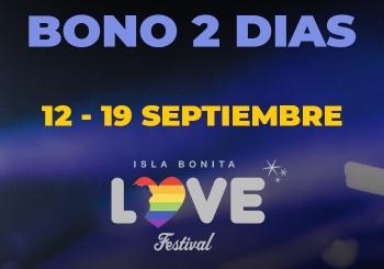Bono 2 días: Isabel Pantoja - Laura Pausini + Nathy Peluso en el Love Festival La Palma