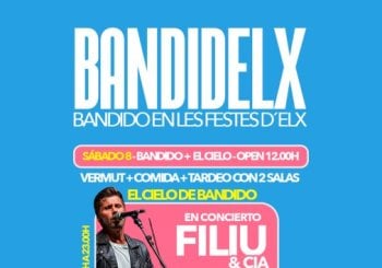 COMIDA EN EL CIELO DE BANDIDO + CONCIERTO + BANDIDO CLUB Alicante