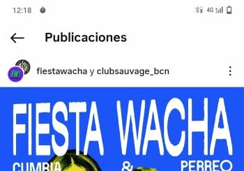 Fiesta Wacha X Club Sauvage Barcelona