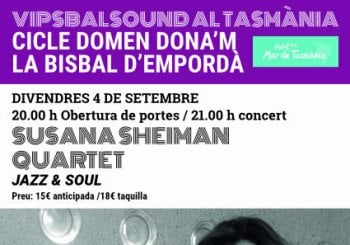 SUSANA SHEIMAN QUARTET. JAZZ & SOUL. CICLE DOMEN DONA'M Girona