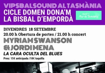 MYRIAM SWANSON & JORDI MENA. 'LA CARA OCULTA DEL BLUES' Girona