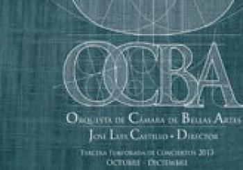 Orquesta de Cámara de Bellas Artes Programa 4 en México