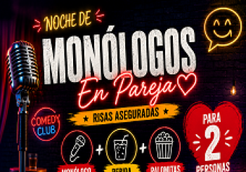 Noche de monólogos en Pareja en Madrid