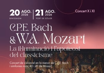 Mozart simf. 40 i 41 - Ensemble Tramuntana (Port de Sóller) Balears, Illes