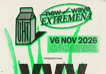 UHT & NEW WAVE EXTREMEÑA presentan: FESTIVAL 2ºANIVERSARIO con VVV [Trippin'you] + KMKR + Mala Sangre + Djs (por desvelar) en Cáceres