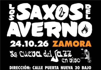 Los Saxos del Averno en La Cueva del Jazz a Zamora