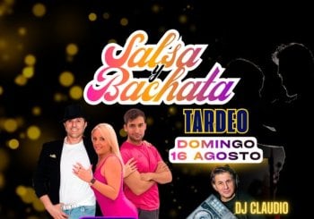 Tardeo Bachata&Salsa - TALLER María Romero&Emilio Arrúe&Ángel Río - Dj CLAUDIO Valencia