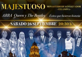 Concierto a la Luz de las Velas – Mosteiro de Celanova. “ESPECIAL ABBA-QUEEN-THE BEATLES”