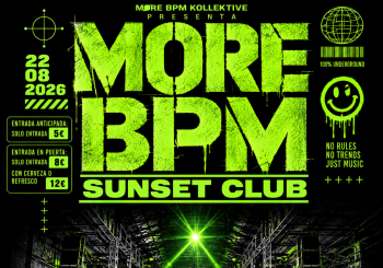 MORE BPM AT SUNSET CLUB 22/08/26 Balears, Illes