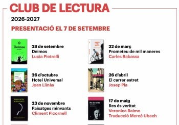 Club de lectura ARA Balears 2026-2027 Balears, Illes