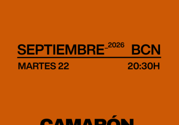 Camarón de la Isla, La Leyenda del Tiempo · AUDE: Sesión de Escucha Barcelona