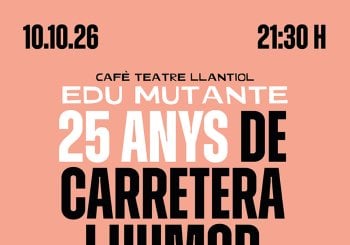 EDU MUTANTE “25 ANYS DE CARRETERA I HUMOR” en Barcelona