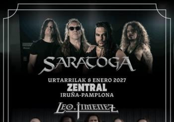 Saratoga + Leo Jiménez en Zentral, Pamplona 2027