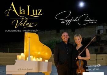 Concierto de piano y violín “Grandes Éxitos de los 80s y 90s A la Luz de las Velas” Ferrol