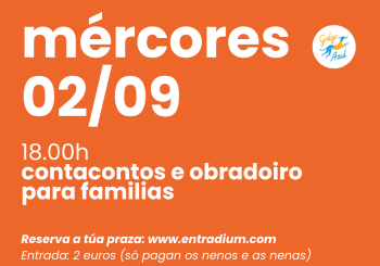 Contacontos + obradoiro (02 de setembro, 18.00h) Coruña, A