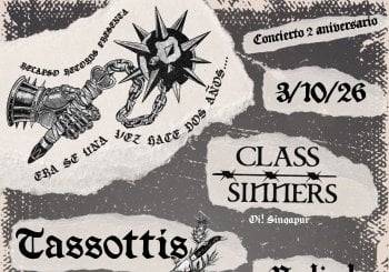 [MAD] 03/10/26: Class Sinners, Belial, Tassotis, Visaje Madrid