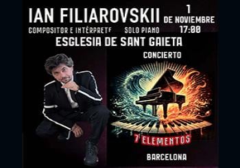 Ian Filiarovskii. Concierto para piano «Siete Elementos»