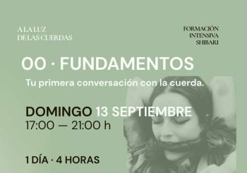 0.0 Fundamentos / Aisha Cruz y Gluwur/ Septiembre en Barcelona