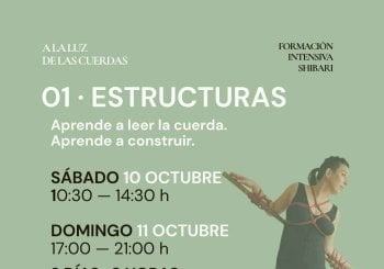 01 · ESTRUCTURAS DE SHIBARI con Aisha Cruz y Gluwur/ Octubre en Barcelona