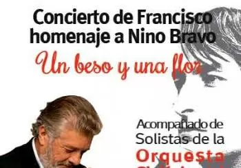 Concierto de Francisco Homenaje a Nino Bravo en Valencia