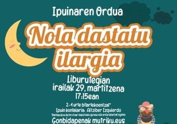 Ipuinaren Ordua - Nola dastatu ilargia en Gipuzkoa
