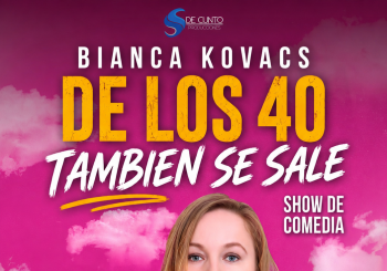 De los 40 Tambien se sale. El show de humor de Bianca Kovacs Barcelona